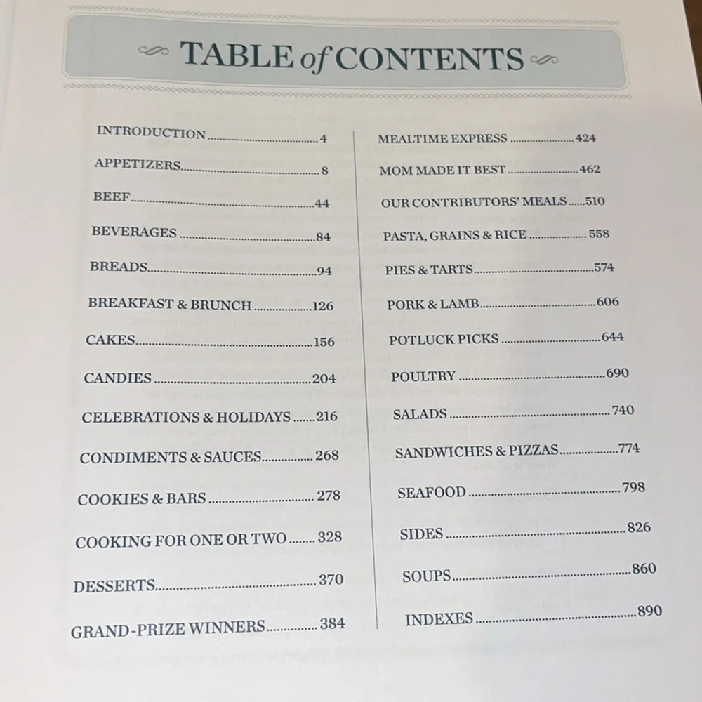 Taste of Home Best Loved Recipes Cookbook